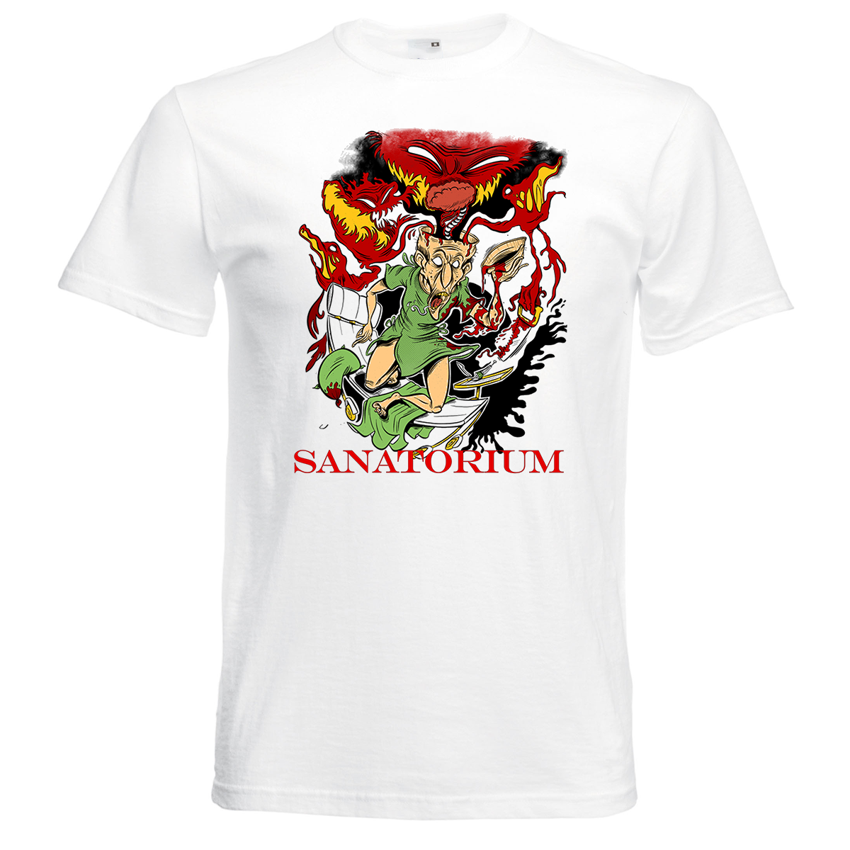 Bild von SANATORIUM - SHIRT [weiß]